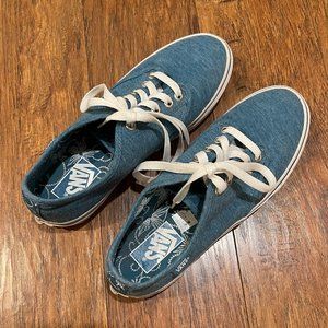 Vans Denim Blue Women's size 8